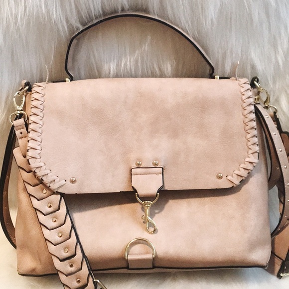 Steve Madden Handbags - Light Pink Steve Madden Cross Body Tote